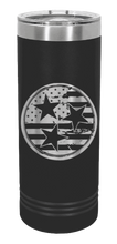Load image into Gallery viewer, Tennessee Tri-Star Flag Laser Engraved Skinny Tumbler (Etched)
