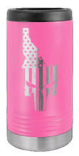 Load image into Gallery viewer, Idaho Punisher Flag Laser Engraved Slim Can Insulated Koosie

