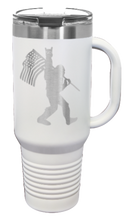 Load image into Gallery viewer, Squatch Flag 40oz Handle Mug Laser Engraved
