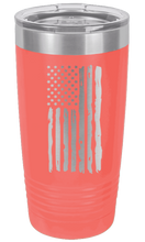Load image into Gallery viewer, Distressed Flag - 20oz Tumbler