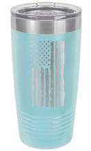 Load image into Gallery viewer, Distressed Flag - 20oz Tumbler