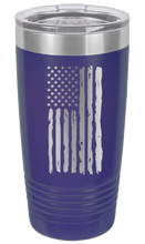Load image into Gallery viewer, Distressed Flag - 20oz Tumbler