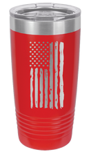 Load image into Gallery viewer, Distressed Flag - 20oz Tumbler