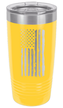 Load image into Gallery viewer, Distressed Flag - 20oz Tumbler