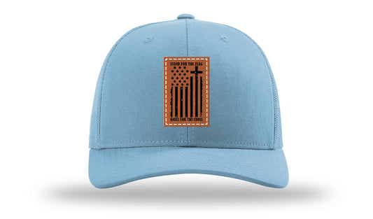 Stand For The Flag Leather Patch Richardson 112 Hat