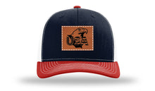 Load image into Gallery viewer, USA Eagle Leather Patch Richardson 112 Hat