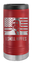 Load image into Gallery viewer, I Smell Hippies Laser Engraved Slim Can Insulated Koosie
