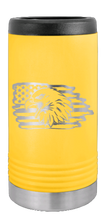 Load image into Gallery viewer, Eagle Flag 2 Laser Engraved Slim Can Insulated Koosie
