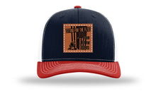 Load image into Gallery viewer, Stand For The Flag 2 Leather Patch Richardson 112 Hat