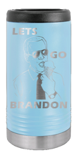 Load image into Gallery viewer, Let&#39;s Go Brandon Laser Engraved Slim Can Insulated Koosie
