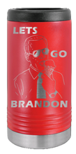 Load image into Gallery viewer, Let&#39;s Go Brandon Laser Engraved Slim Can Insulated Koosie
