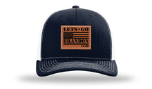 Load image into Gallery viewer, Let's Go Brandon #FJB Leather Patch Richardson 112 Hat