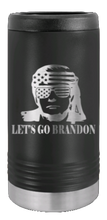 Load image into Gallery viewer, Trump Let&#39;s Go Brandon Laser Engraved Slim Can Insulated Koosie
