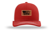 Load image into Gallery viewer, Vet Flag Leather Patch Richardson 112 Hat
