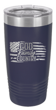 Load image into Gallery viewer, God Family Country - 20oz Tumbler