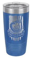 Load image into Gallery viewer, Don't Tread On Me Snake - 20oz Tumbler