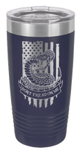 Load image into Gallery viewer, Don't Tread On Me Snake - 20oz Tumbler