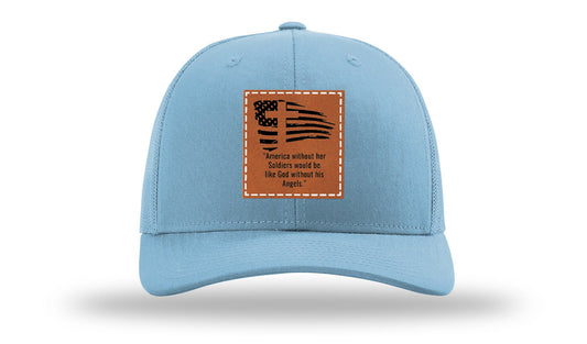 Soldiers and Angels Leather Patch Richardson 112 Hat