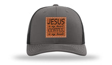 Load image into Gallery viewer, Jessus in My Heart Leather Patch Richardson 112 Hat