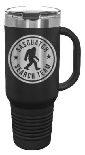 Sasquatch Search Team 40oz Handle Mug Laser Engraved