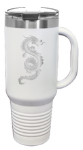Load image into Gallery viewer, Dragon 40oz Handle Mug Laser Engraved
