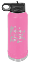 Load image into Gallery viewer, Be A Mermaid Laser Engraved Water Bottle
