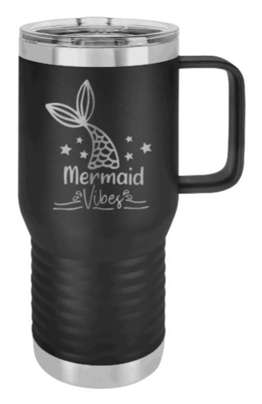 Mermaid Laser Engraved Mug (Etched)