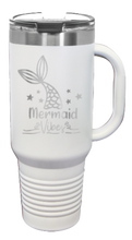 Load image into Gallery viewer, Mermaid 40oz Handle Mug Laser Engraved
