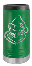 Load image into Gallery viewer, Grinch Laser Engraved Slim Can Insulated Koosie
