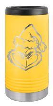Load image into Gallery viewer, Grinch Laser Engraved Slim Can Insulated Koosie
