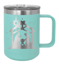 Load image into Gallery viewer, Nativity Laser Engraved (Etched) Mug
