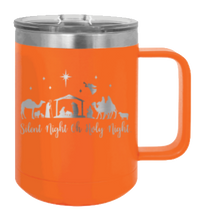 Load image into Gallery viewer, Nativity Scene Laser Engraved (Etched) Mug
