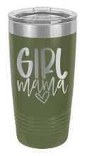 Load image into Gallery viewer, Girl Mama Laser Engraved Tumbler (Etched)
