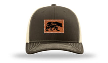 Load image into Gallery viewer, Mama Bear Floral Leather Patch Richardson 112 Hat