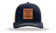 Load image into Gallery viewer, Favorite People Call Me Grandma Leather Patch Richardson 112 Hat