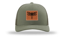 Load image into Gallery viewer, Dragonfly Leather Patch Richardson 112 Hat