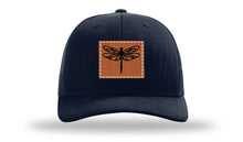 Load image into Gallery viewer, Dragonfly Leather Patch Richardson 112 Hat