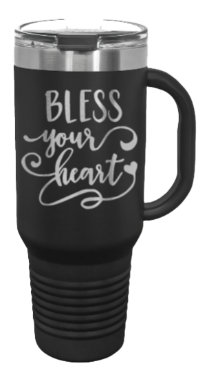 Bless Your Heart 40oz Handle Mug Laser Engraved