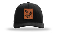 Load image into Gallery viewer, Butterflies Leather Patch Richardson 112 Hat