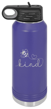 Load image into Gallery viewer, Bee Kind Laser Engraved Water Bottle
