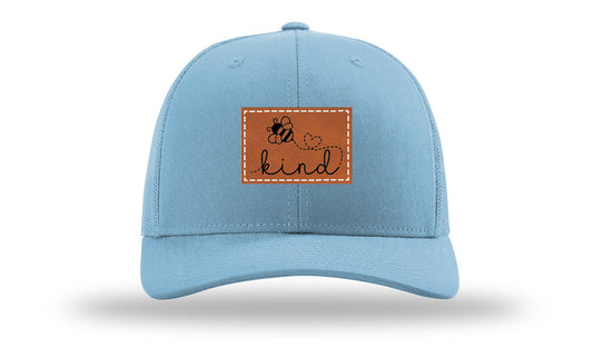 Bee Kind Leather Patch Richardson 112 Hat
