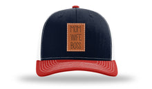 Load image into Gallery viewer, Mom Wife Boss Leather Patch Richardson 112 Hat