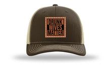 Load image into Gallery viewer, Drunk Wives Matter Leather Patch Richardson 112 Hat