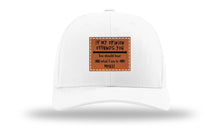 Load image into Gallery viewer, If My opinion Offends You Leather Patch Richardson 112 Hat