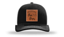 Load image into Gallery viewer, Life Is Better In Flip Flops Leather Patch Richardson 112 Hat