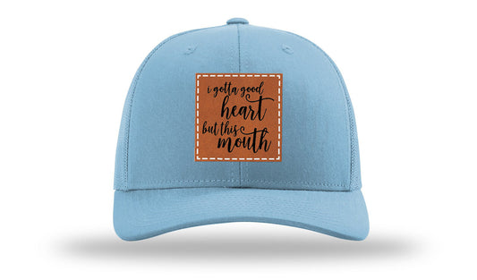 I Gotta Good Heart Leather Patch Richardson 112 Hat