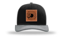 Load image into Gallery viewer, Sunflower Butterfly Leather Patch Richardson 112 Hat