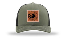 Load image into Gallery viewer, Sunflower Butterfly Leather Patch Richardson 112 Hat