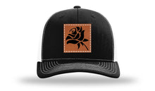 Load image into Gallery viewer, Rose Leather Patch Richardson 112 Hat