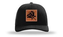 Load image into Gallery viewer, Rose Leather Patch Richardson 112 Hat